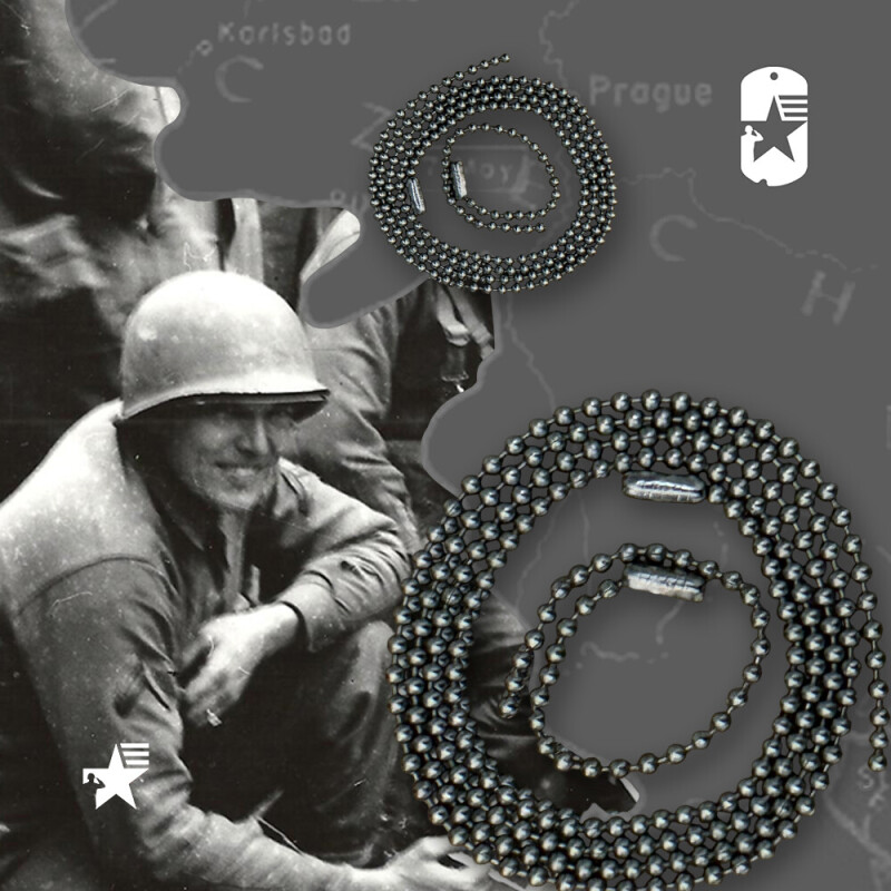 Nerezové řetízky USA k DOG TAGS 76 cm
